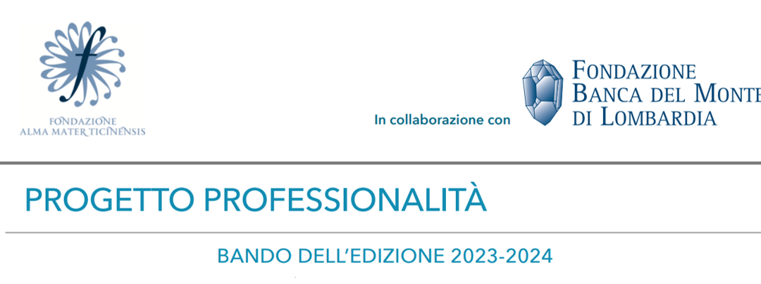 FAMT pubblica la nuova edizione del bando Progetto Professionalità destinata ai laureati dell’Ateneo Pavese